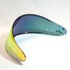 Compatible Shield for SHOEI Z8 Wyvern Mirror Shield UV Cut Full Face Helmet for Motorcycles Bikers CWR-F2 x-fifteen / / - - - (Red Gold) [Used]