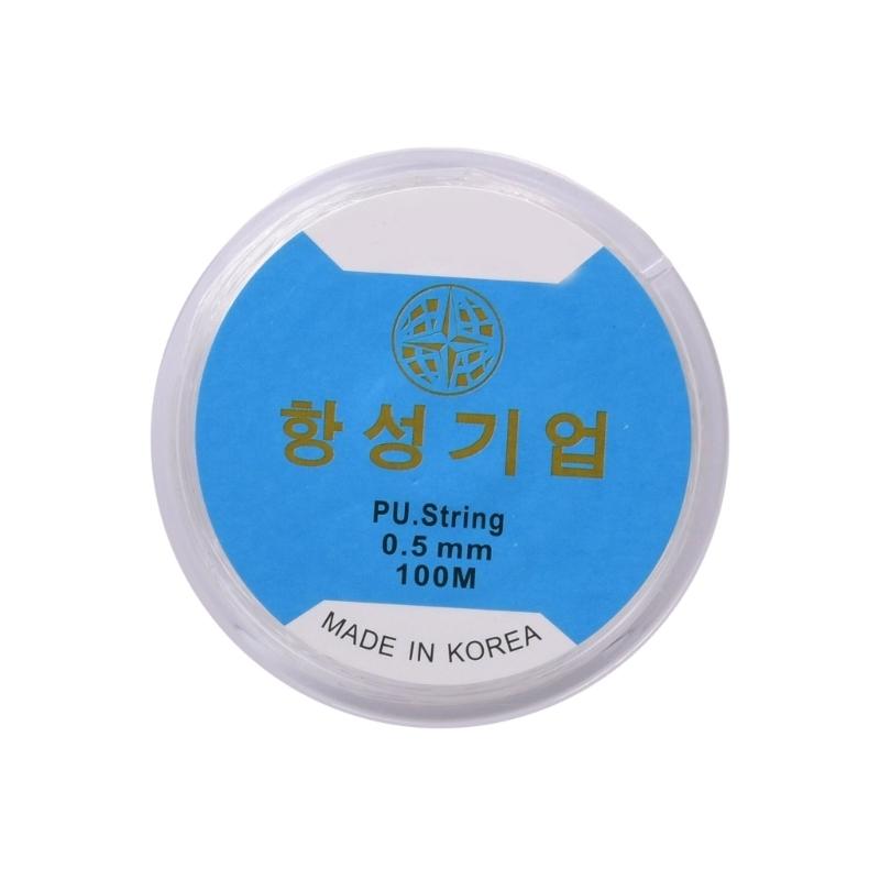 Roll 100M Clear Elastic Crystals Thread for Jewelry Making Beading Bracelet Necklace Crafting