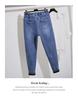 Plus Size Women's Fleece-Lined High Waist Jeans: Slimming, Loose Fit, Wide Hips, Thick Legs, Harem Style.