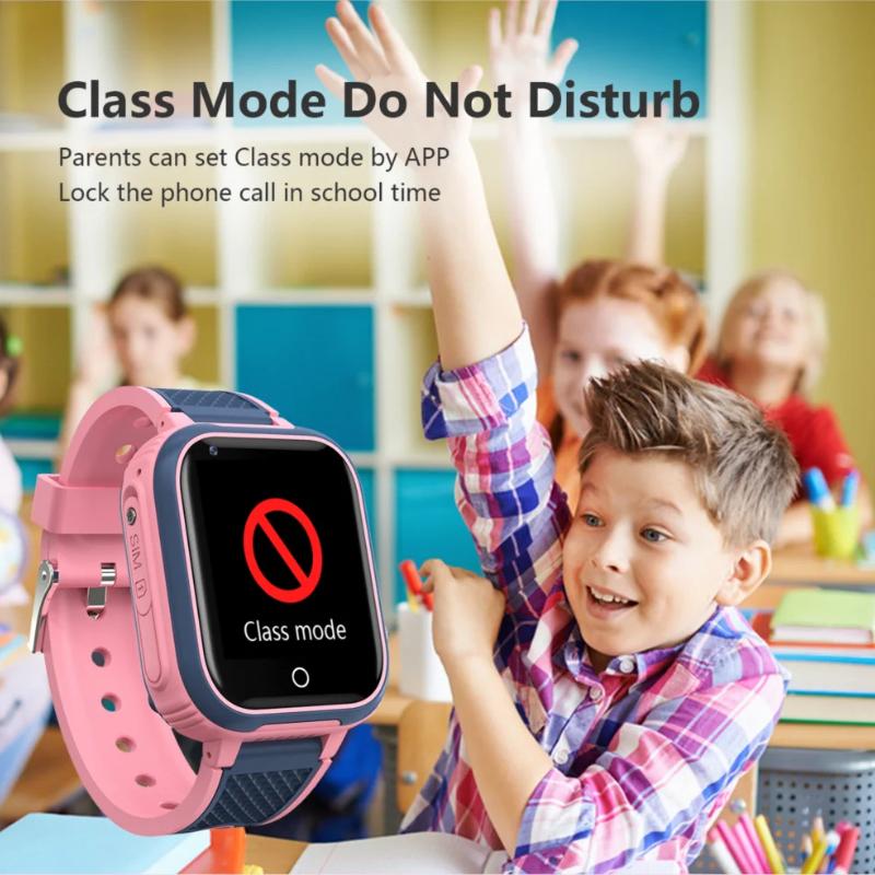 2025 New 4G Smart Watch Kids GPS WIFI Video Call SOS IP67 Waterproof Child Smartwatch Camera Monitor Tracker Location Phone Watch
