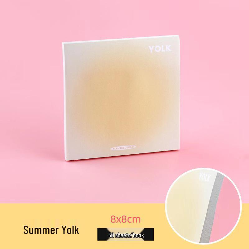 Instagram-Style Halo Gradient Sticky Notes - Tearable, High-Quality Student Planner Stationery for the Forgetful