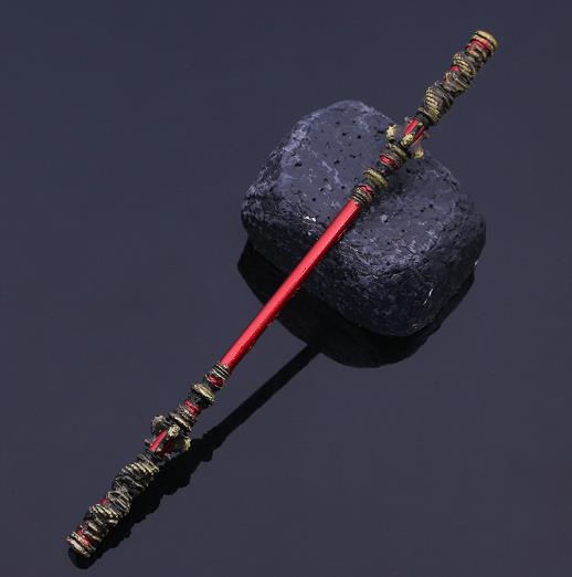 Journey To the West: Sun Wukong, Sun Wukong, Ruyi, Golden Hoop, Alloy Model, Keychain, Zinc Alloy Pendant, 22cm