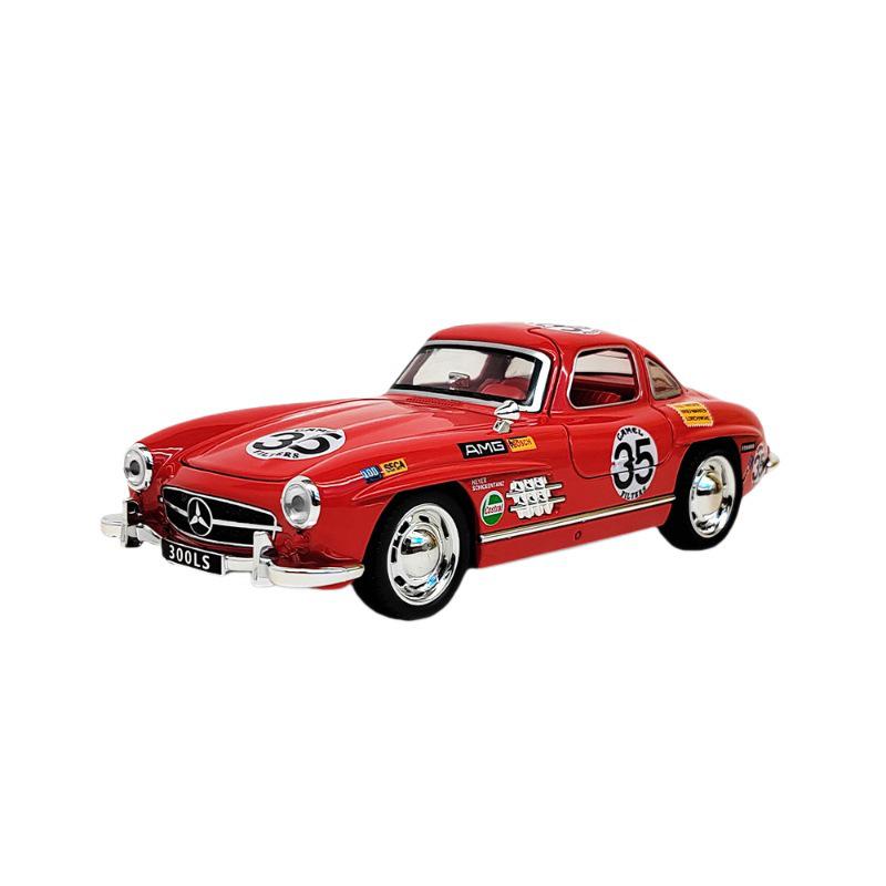 1:32 Classic 300SL Alloy Car Model with Lights & Sound Effects - Cyberpunk Arcade Display