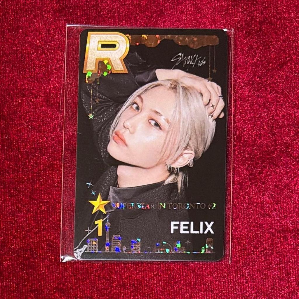 [USED] Stray Kids Felix ssjyp Toronto Shusje trading card