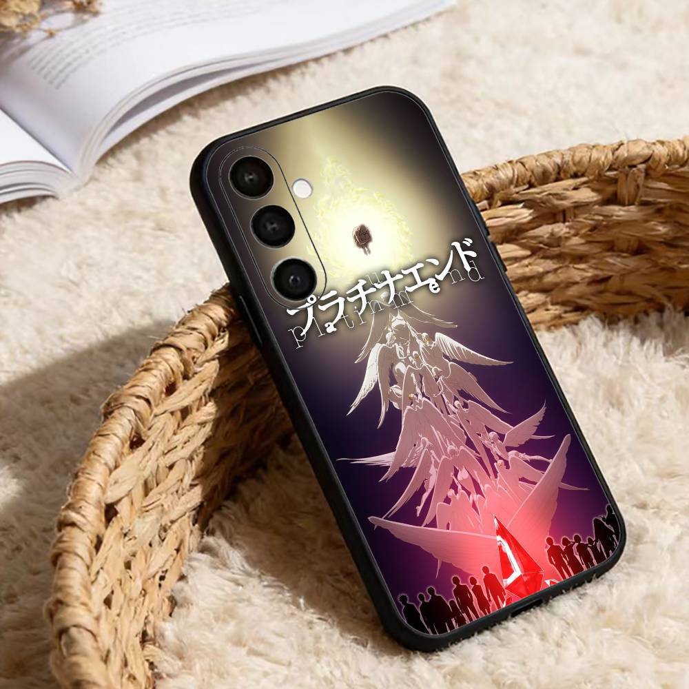 Platinum End M-Mirai Phone Case For Samsung Galaxy A91,80,73,72 ,71,53,52,32 ,31,22,21s,20,Soft Black Case