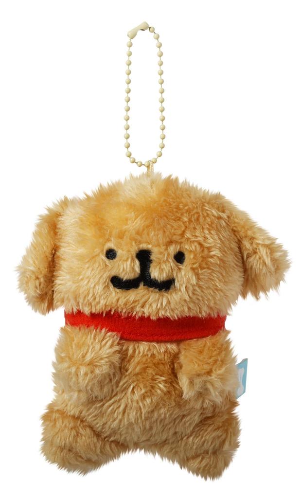 Maltese Plush Mascot Ball Chain Maltese Retriever Keychain Maltese Puppy Life Korean Puppy (Sitting) [Official] / (Retriever)