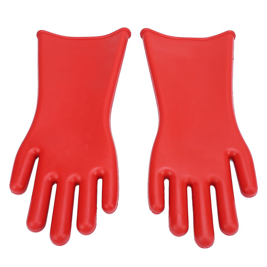 1 Paar Elektrisch Isolierte Handschuhe Gummi Wasserdicht Elektrisch Isolierende Handschuhe 12000V