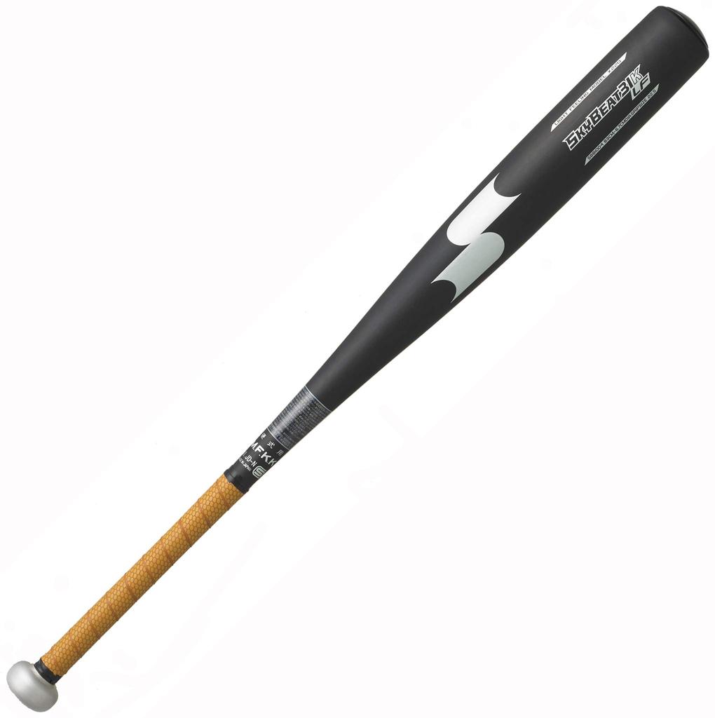 SSK Sky Beat Baseball Black x NB SBB1004 31K-LF Bat, Metal, Silver, 84cm,