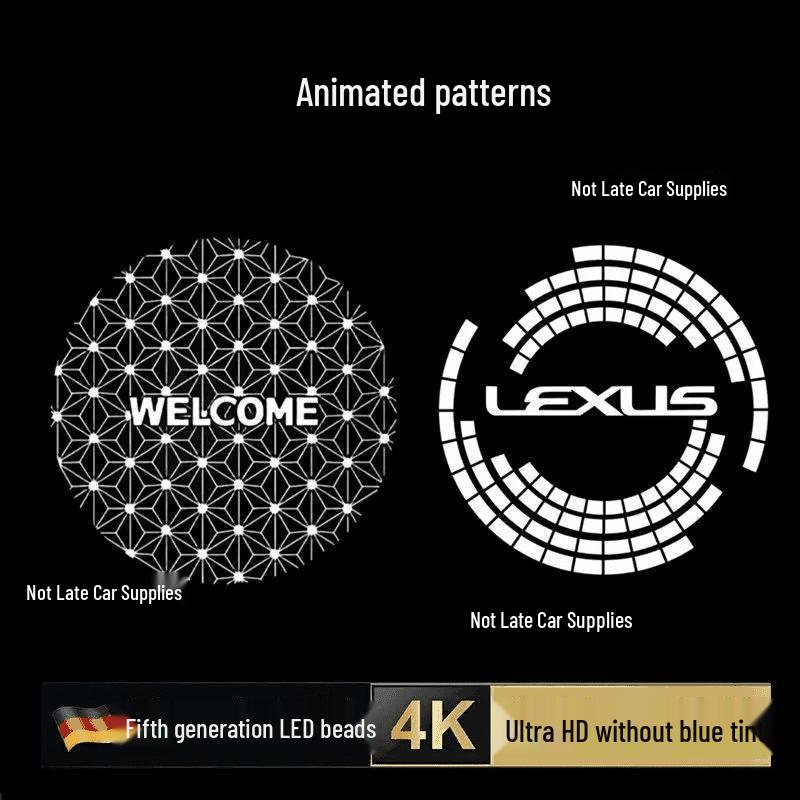Lexus ES Dynamic Edition Welcome Door Lights for ES200, 300h, RX, IS, LS, UX, LM Models