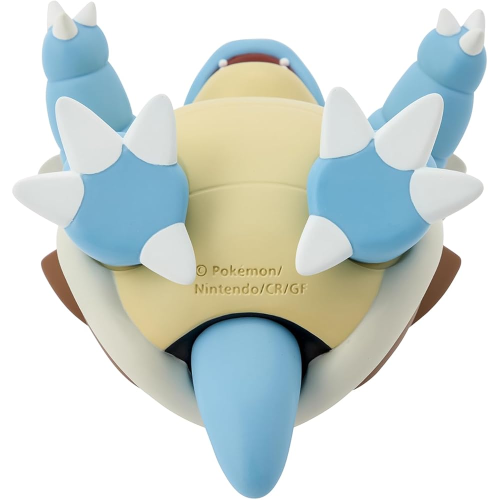 Pokemon Center Original Soft Vinyl Figure Blastoise 6 inch Collectible Toy