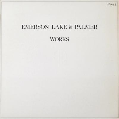 LP Record EMERSON LAKE  PALMER  Works Volume 2 KSD19147 Atlantic 1977 Canada Rock Used