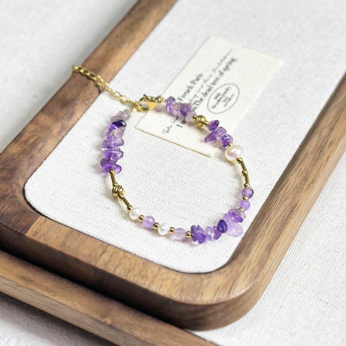 Exquisite Freshwater Pearl & Jade Irregular Necklace for Women