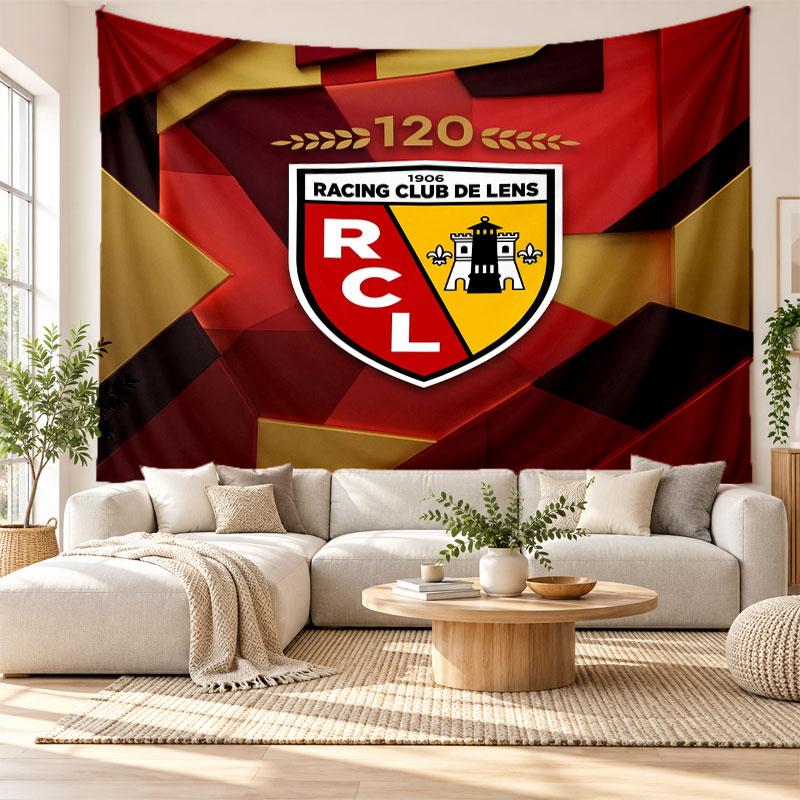 Lens FC Wall Tapestry, Soft Fabric Wall Hanging, Decorative Backdrop For Bedroom Home Wall Art