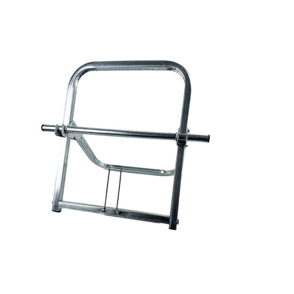 Compact Metal Wire Spool Rack Holder Single Axle for Cable Storage Needs