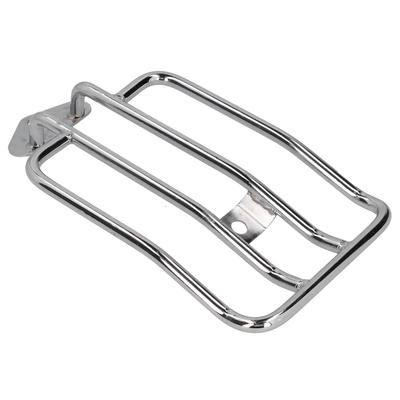 Porte-bagages de siège arrière Moto Acier Inoxydable Coque Placage Argent Fournitures Industrielles