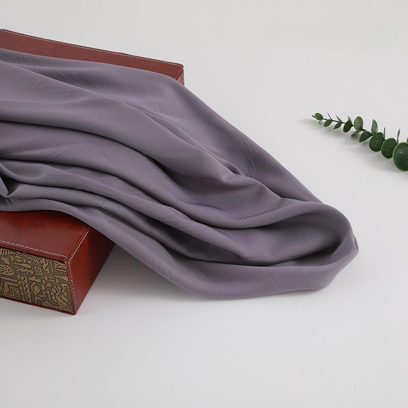 100x150cm High Grade Silk Hemp Impervious Twill Chiffon Cloth Ice Flocking Cloth Down Shirt Dress Wide Leg Pants Fabric