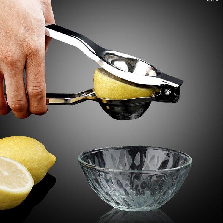 Stainless Steel Manual Citrus Juicer - Commercial Grade Lemon & Orange Press