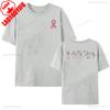 Breast Cancer Awareness Pink Ribbon Skeleton Tshirt Halloween Gift Dancing Bones Shirt Wounisex Unisex Unisex Comfortable Cotton Tee