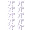 Attachable Polyester Bows Applique For Clothing Accessories DIY Hair Decors Fabric Craft Supplies Design