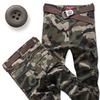 Men's Loose Fit Cotton Tactical Pants with Multi-Pockets