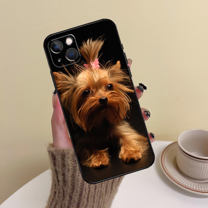 Yorkie Yorkshire Terrier Phone Case For iPhone 17 Pro Max 14 13 12 11 15 16 Pro Max Mini Plus 16e 17 Air Cover Funda