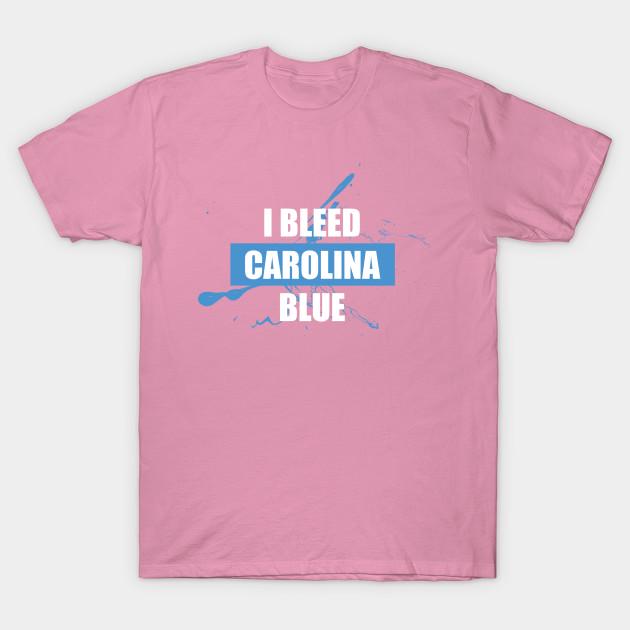 T Shirt Women I Bleed Carolina Blue Harajuku Print Kawaii Tshirt Summer Short Sleeve Female T-Shirt Top Tee