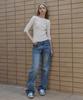 GREENBUTTER Three-Quarter Sleeve Tee (Ivory)