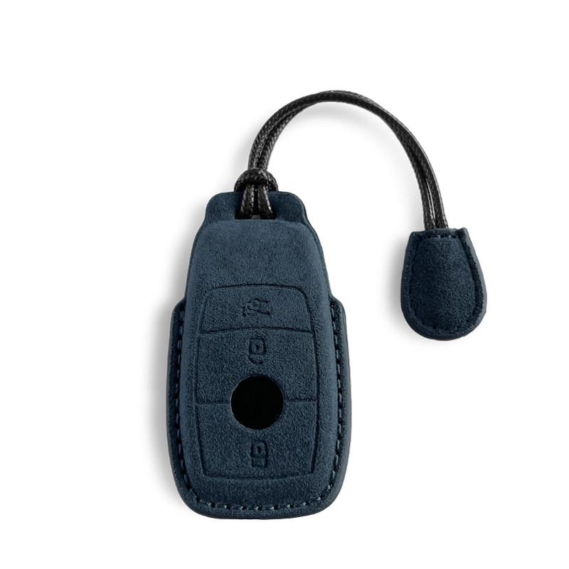 Mercedes Key Case: Compatible with 24 Models Including C260L, E300L, GLC, GLE, S-Class, GLA Car Key Shell Buckle