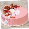 18pcs Bubble Ball Ornaments Cake Decor Supply Cupcake Accessories Wedding Decor Happy Birthday Balloons Pearl Balls Cupcake Topper Party Cake Balls