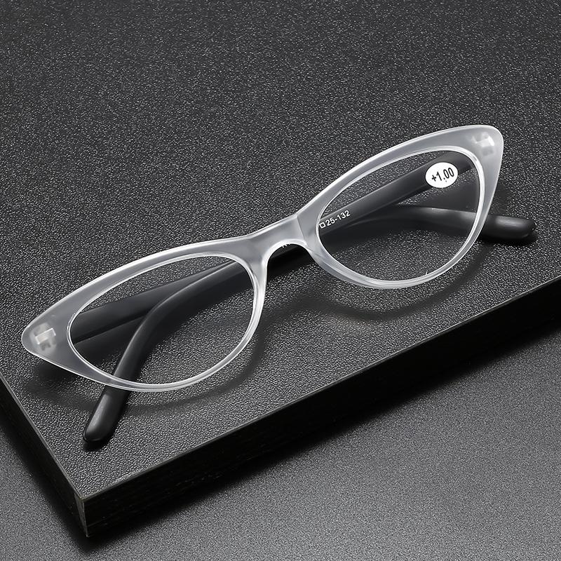 Vintage Anti Blue Light Cat Eye Reading Glasses Women Myopia Customize Prescription Optical Lens Photochromic Eyeglasses Frame