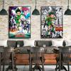 Anime H-Hunter x hunter Plakat Sztuka HD samoprzylepny ścienny wodoodporny do domu salon sypialnia bar dekoracja estetyczna
