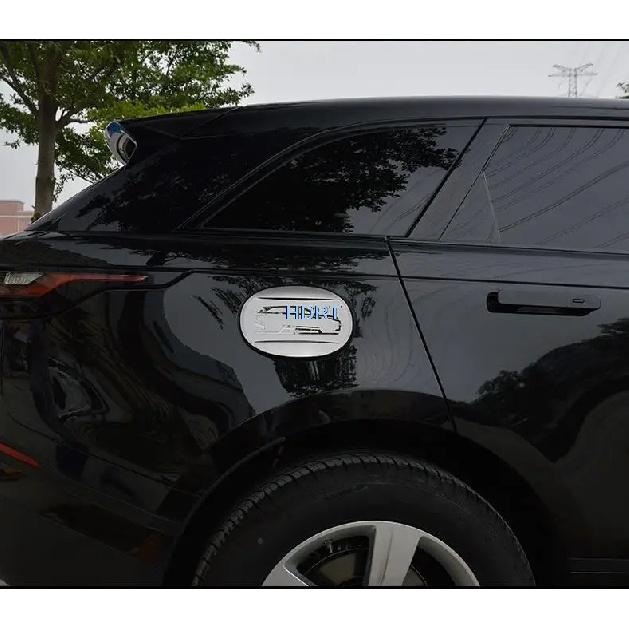 For Land Rover Range Rover Velar 2017+  Exterior ABS chrome Car Style Body Fuel Oil Tank Cap Cover Trim frame Protection Sticker