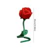 Fashion Artificial Flower Branch Red Simulation Plush Rose Rose Flower Bouquet  Birthday Gift