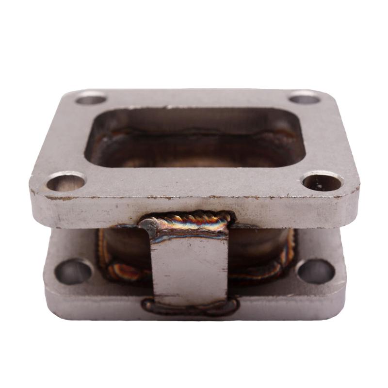 Turbo Exhaust Manifold Adapter Flange Cast Iron T3 to T4 Conversion Fitting for Car or Truck Turbo Installation