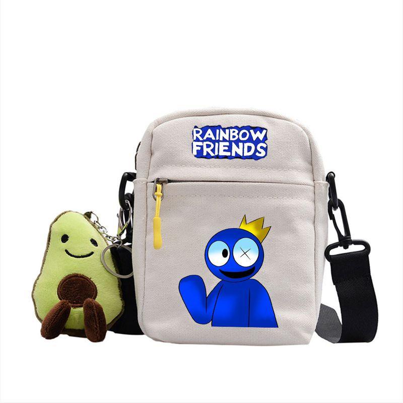 Cute Roblox Rainbow Friends Shoulder Bag For Kids Lightweight And Durable