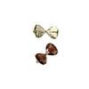 Vintage Crystal Bow Brooch - Elegant Formal Dress Pin for Women