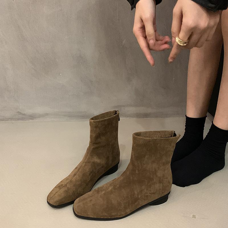 

Зимние леопардовые женские ботильоны модные короткие ботильоны с застежкой-молнией сзади элегантные женские ботильоны на низком каблуке 35