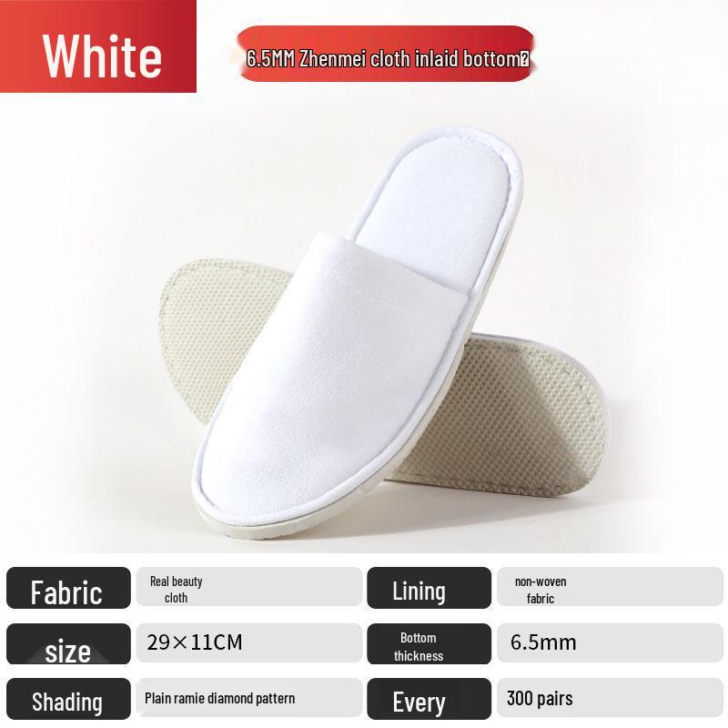 

Thickened Anti-slip Disposable Hotel and Home Guest Slippers