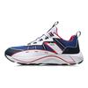 Li Ning Qing Yun Comfortable Shock Absorbing Wear Resistant Non Slip Low Top Running Shoes Men Sneakers Blue White ARHN249-3