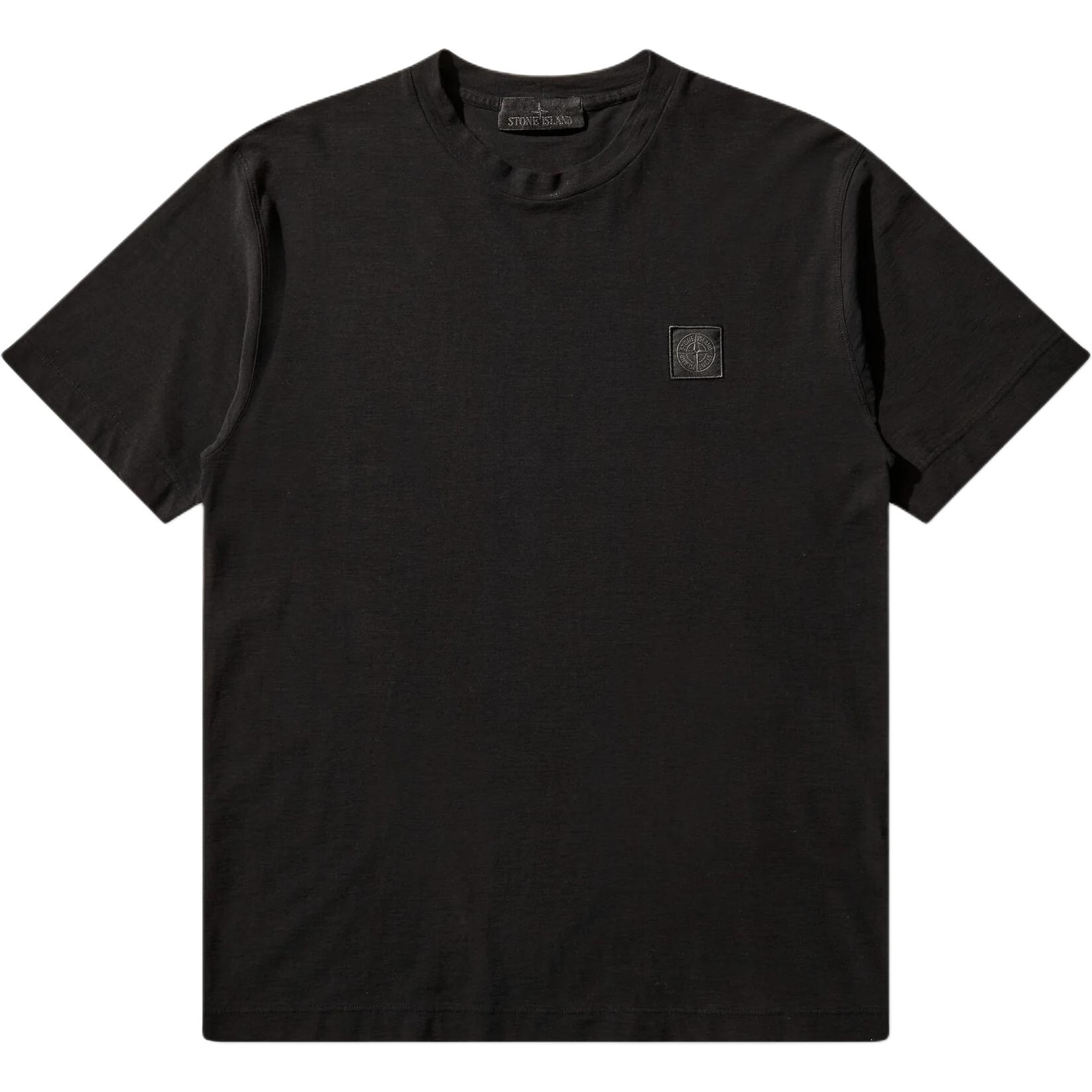 Stone Island Tie-Dye Logo Print Crew Neck T-Shirt Men Tops L1S152100021S0F11-V0029 M