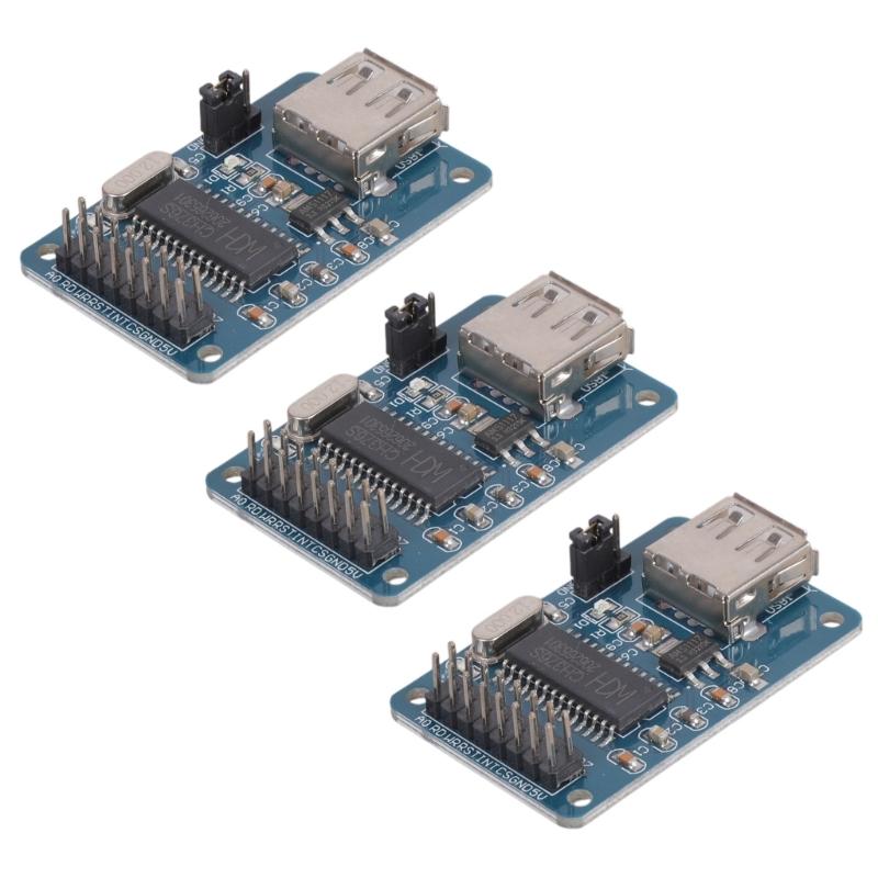 Highly Speed USB Data Transfer CH376 U Disk Read Write Module For Microcontrollers With FAT16 FAT32 Compatibility