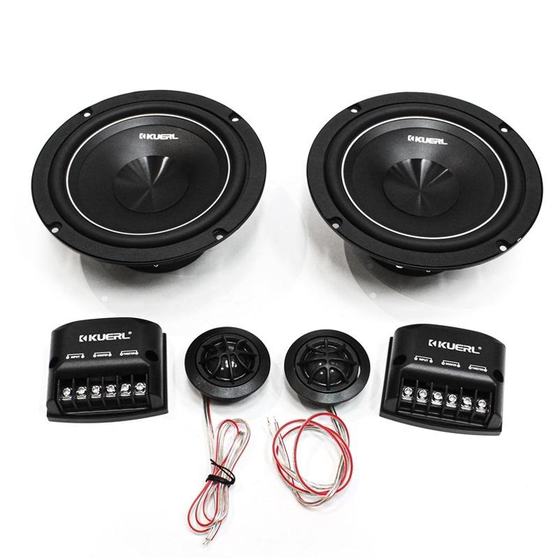 6.5-inch Car Audio 2-way Speaker Kit MAX 160W Car Audio System Modification Front Door Speaker Professiona Accessories