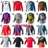 Mens Long Sleeve Cycling Jersey Breathable Quick-Dry Mountain Bike Riding Shirt Outdoor Sports