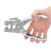 Multifunction Double Using Steel Manual Hole Punching Pliers Hand Tool with 100Pcs Buttons