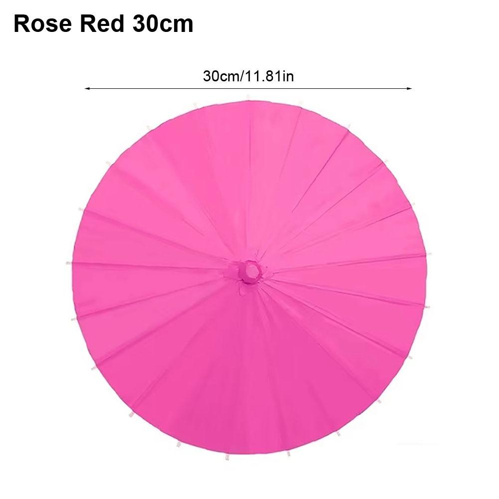 1Pcs Colored Paper Umbrella Photography Prop  for Baby Shower Anniversary Wedding Birthday