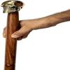Gehstock aus massivem Messing mit Totenkopf-Design, Gehstock aus Palisanderholz, 93,98 cm
