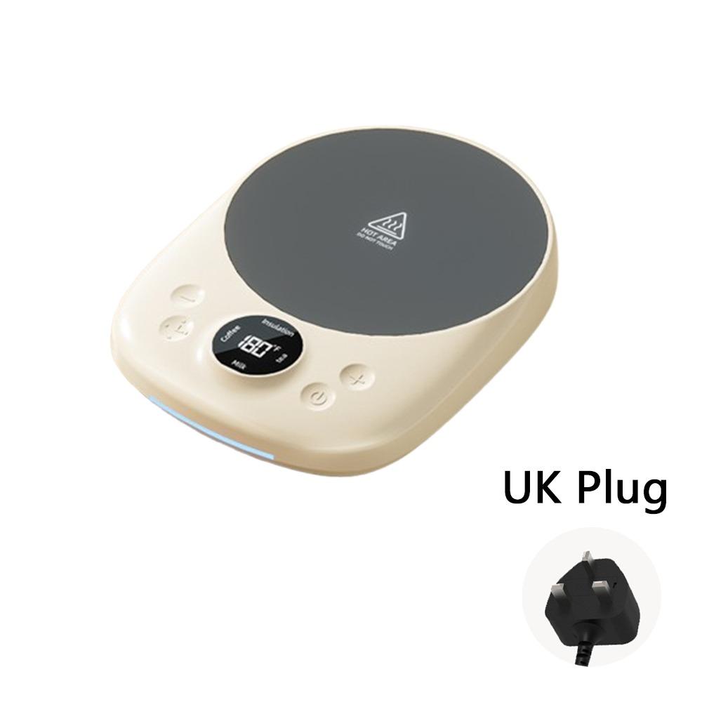 Auto Power Away Function Smart Cup Heater 9 Temp Settings Desktop Cup Warmer  Milk Tea