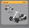 Foldable Electric Go-Kart for Kids, Ages 2-6 – Portable, No Assembly Required