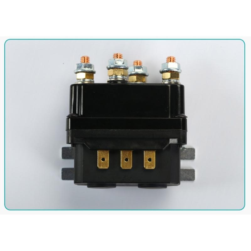 250A 12V Electric Winch Relays Solenoid Relays For Off Road Vehicles Copper Construction High Current Transmission
