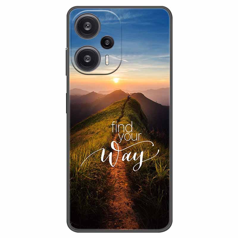 For POCO F5 5G Case POCOF5 Cover Bumper On For Xiaomi Poco F5 5G TPU Soft Silicone Back Cover Poco F 5 2023 Cases Coque Fundas